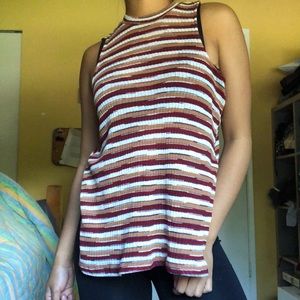URBAN HERITAGE STRIPED TOP
